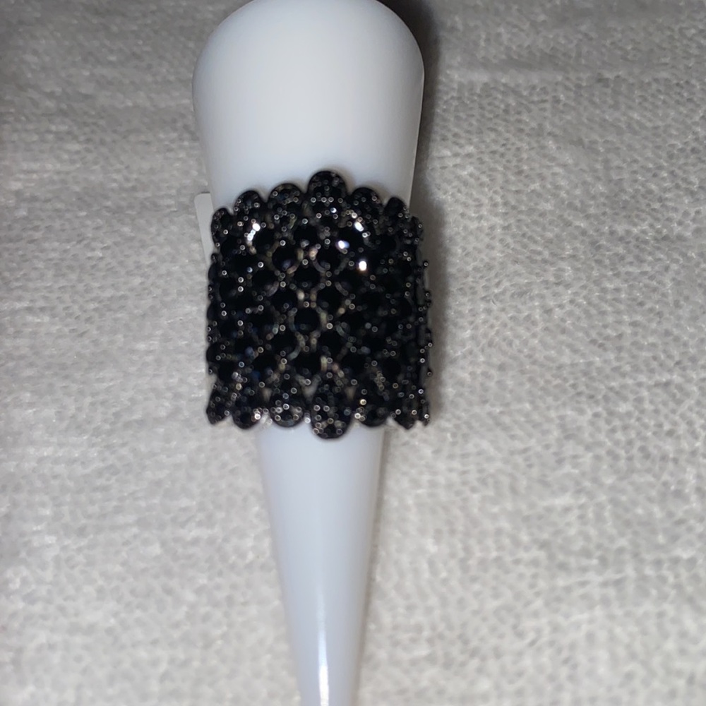 Black Spinel Ring - Picture 7 of 8